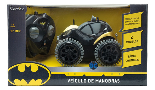 Veículo De Manobras Do Batman 3func Cor Cinza Personagem N/a