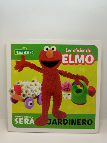Imagen 1 de 6 de Los Oficios De Elmo - Jardinero - Libro - Rompecabezas