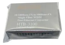 Comprar Transceptor De Fibra Óptica Htb-3100 Convertidor 25 Km