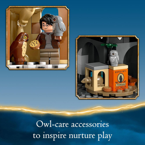 Brinquedo Lego Harry Potter Hogwarts Castle Owlery, Wizardin