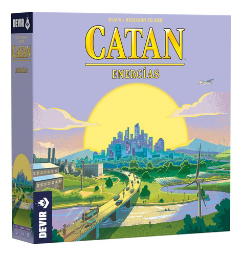 Catan Energias Juego De Mesa Estrategia Recursos Devir M4e