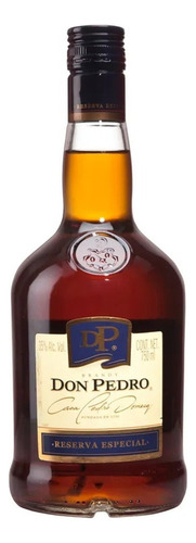 Botella De Brandy Don Pedro Gran Reserva Especial 750ml.