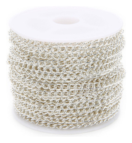 3 Piezas 10 Yardas / Rollo De Pulsera Collar Cadenas