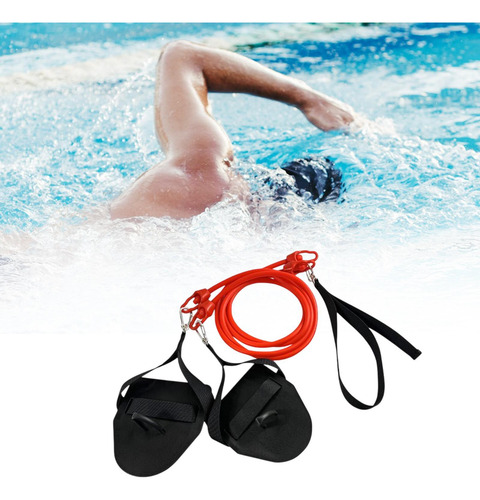 Equipo De Entrenamiento De Natación De Entrenador De Rojo