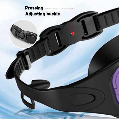 Gafas Abahub Silicona Clip Nasal + Tapones Entrenamiento