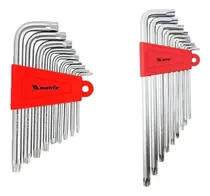 Comprar Kit Chave Torx Curtas T10-t50+chave Torx Extra Longa T10-t50