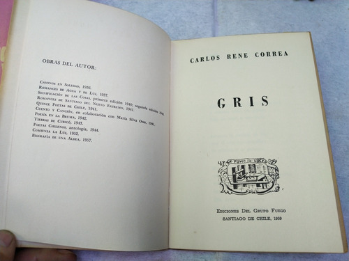 Gris 1959 Carlos René Correa (Usado)