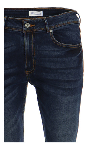 Jeans Corte Super Skinny De Hombre C&a Stretch Básicos