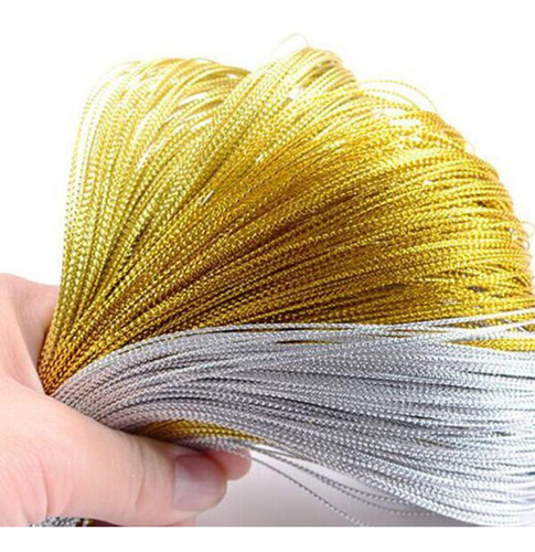 Alambre Trenzado Joyas Cordones De Metal Accesorio Para