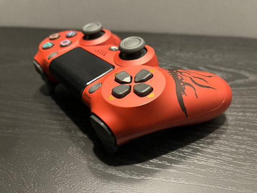 Control Dualshock 4 Monster Hunter Rathalos Ps4 Original Rojo (Usado)