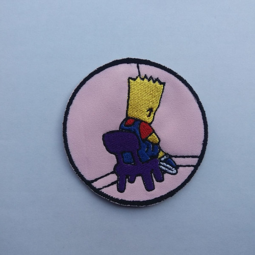 Parche Bordado Simpson Bart Al Rincón