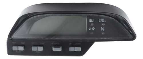 Velocímetro Digital Y Odómetro Negro Para Xr250, 1 Unidad