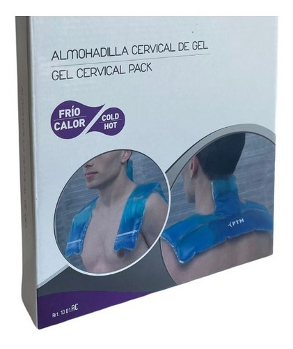 Imagen 5 de 10 de Almohadilla Cervical Gel Frío Calor Contractura Muscular
