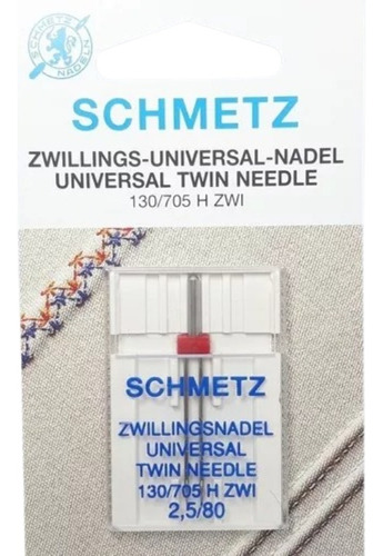 Agujas Dobles Schmetz 2 / 2.5 / 3 / 4 Mm ¡¡ Originales !!