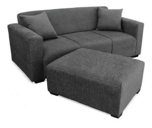 Sillon 3 Cuerpos + Camastro Chenille Antidesgarro Cubile