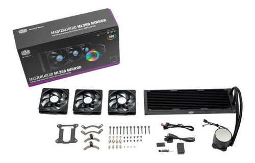 Enfriador Liquido Cpu Cooler Master Masterliquid Ml360 Mirro