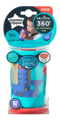 Imagen 2 de 2 de Vaso Antiderrame 360 Ballena - Tommee Tippee