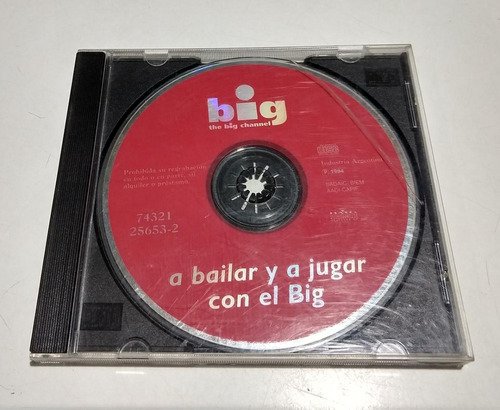 Música Cd Original - Big - A Bailar Y A Jugar Con El Big