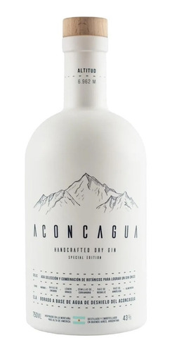 Gin Aconcagua Edición Especial Cardamomo Y Lemongrass 750 Ml