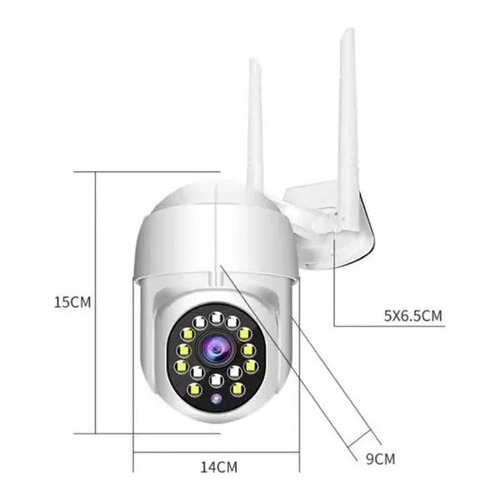 Smart Camara Ip Wifi Alarma Exterior Anti Agua App Yoosee