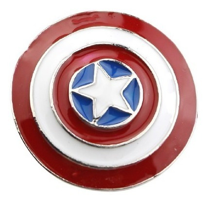 Broche Pin Escudo Capitán América Advengers Envío Gratis