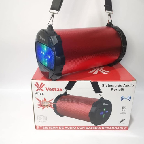 Sistema Audio Portatil Vestax Vt-f5 Com Bluetooth