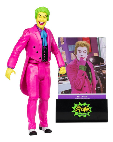 The Joker Mcfarlane Black Light Edición Limitada Batman Clas