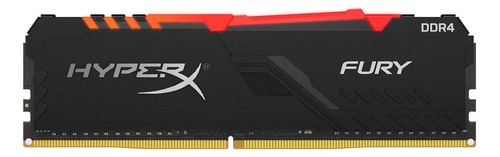 Memoria Ram Hyperx Fury Rgb 8gb Ddr4 3600mhz Gamer Pc