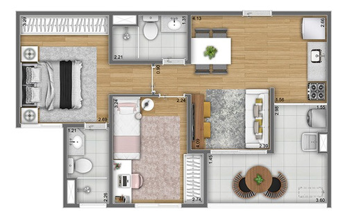 Apartamento Na Planta - Entrega Para Setembro/2025