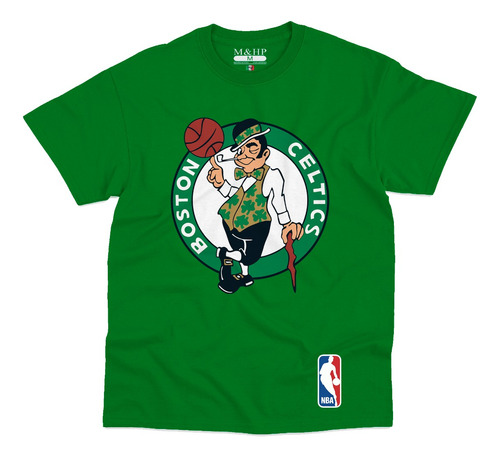 Playera Estilo Boston Celtics M1 - Caballero Dama Niño