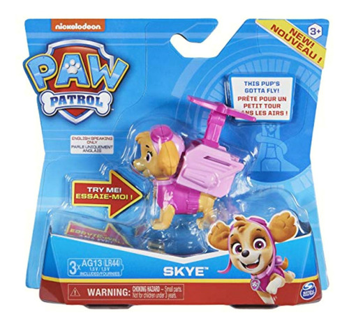 Paw Patrol Figura Cachorros Transformables, Skye