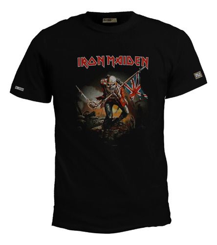 Camiseta 2xl - 3xl Iron Maiden Eddy Trooper Metal Rock Zxb