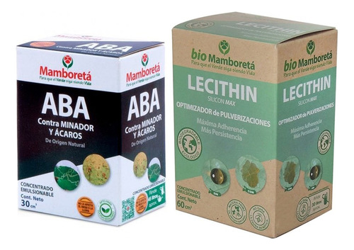 Mamboretá Aba 30ml Con Mamboretá Optimizador Lecithin 60cc  