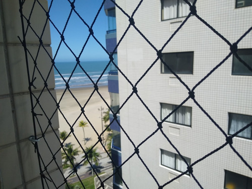 Imagem 2 de 11 de Kitnet Impecável Pé Na Areia Guilhermina Praia Grande