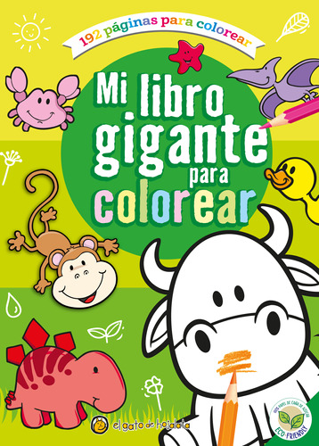 Mi Libro Gigante Para Colorear (verde) / El Gato De Hojalata