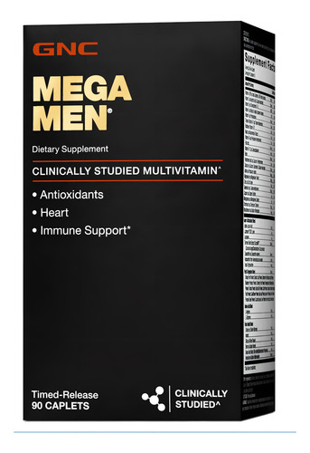 Suplemento en cápsulas GNC Mega Men Mega Men