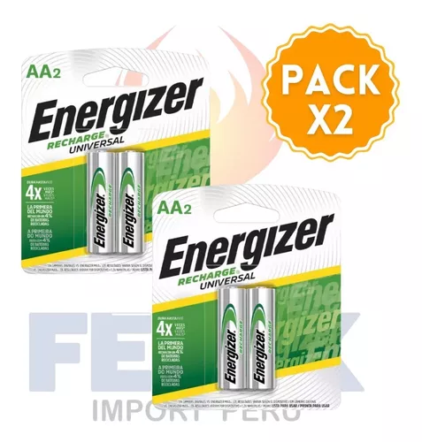 Pila Recargables Aa X2 Energizer