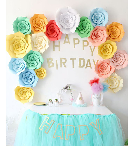 2 Piezas De Decoración De Papel Rosa Para Bodas Y Fiestas De