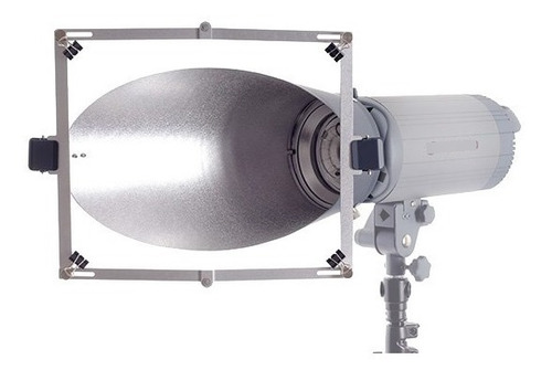 Imagen 2 de 10 de Reflector 45º P/ Flash Visico / Bowens P/ Fondos Colores