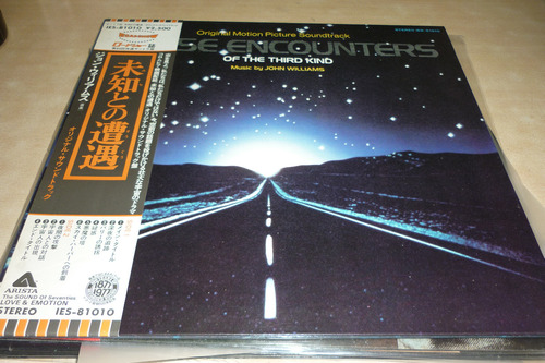 John Williams Close Encounters Vinilo Japon 10 Puntos Obi