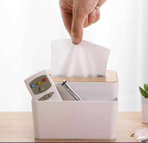Imagen 3 de 8 de Caja Organizadora Papel Tissue Accesorios