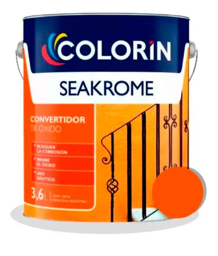 Seakrome Convertidor Antioxido Colorin X 0.9l 