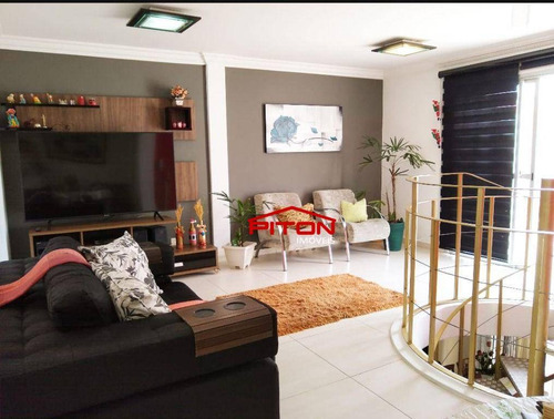 Cobertura Com 3 Dormitórios À Venda, 144 M² Por R$ 742.000,00 - Vila Ema - São Paulo/sp - Co0014