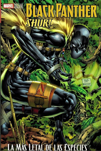 Black Panther Shuri La Más Letal De Las Especies Marvel Delu