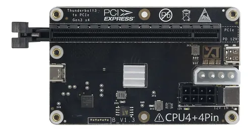 Base De Tarjeta Gráfica Externa Gpu Dock + Usb 4.0 De 60 Cm