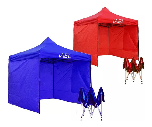 Carpa 3x3 Paredes Autoplegable Para Deportes