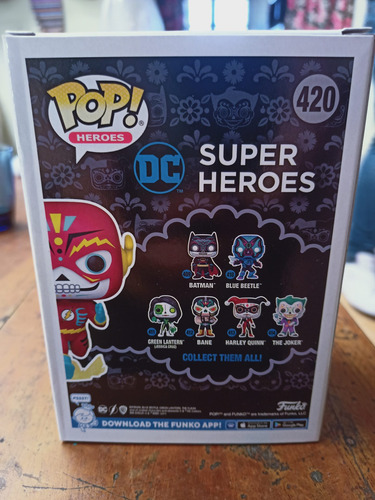 Funko Pop Flash Día De Los Dc