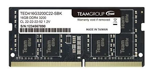Teamgroup Elite Ddr4 16gb Single 3200mhz Pc4-25600 Wv3lc