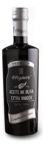 Aceite de oliva extra virgen D'aguirre Premium 500mL