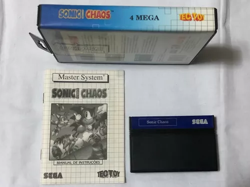 Tectoy 30 Jogos Na Memória - Sonic Chaos e Muito Mais, Console de  Videogame Tectoy - Master System Compacto Usado 91752105